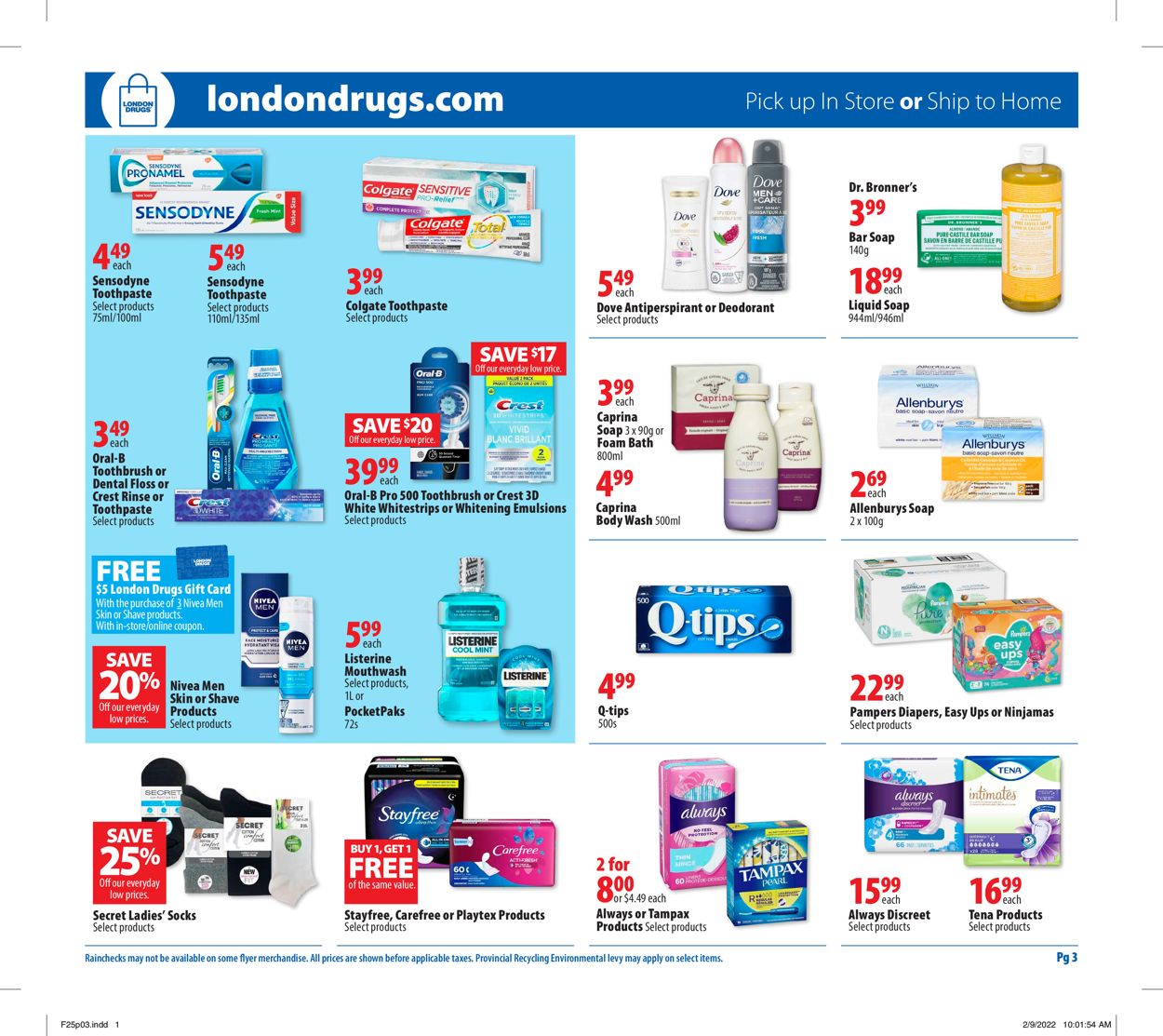 London Drugs Flyer - 02/25-03/02/2022 (Page 3)