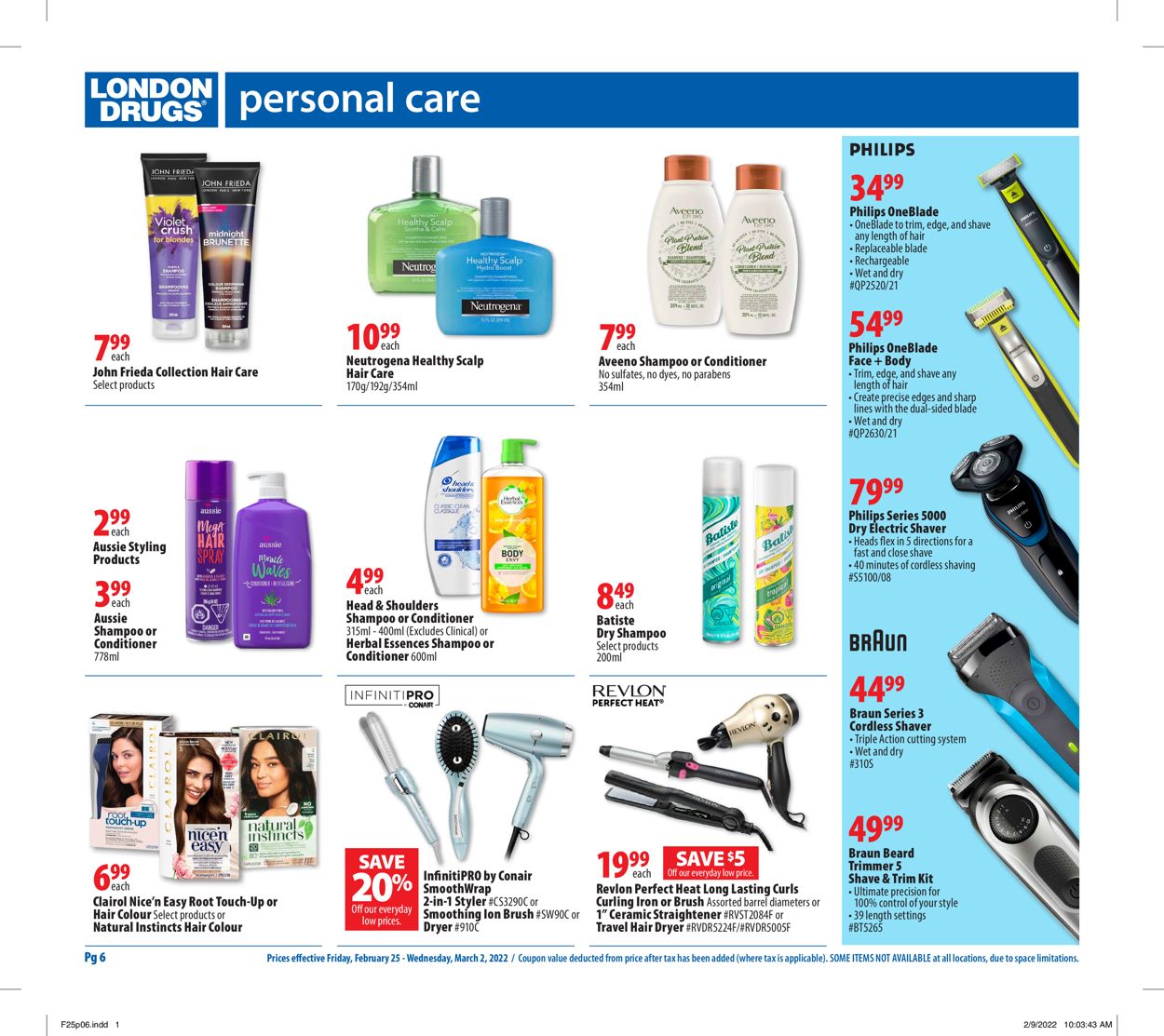 London Drugs Flyer - 02/25-03/02/2022 (Page 6)