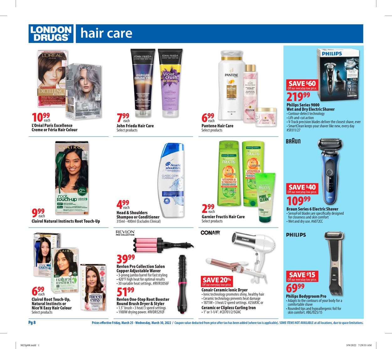 London Drugs Flyer - 03/25-03/30/2022 (Page 9)