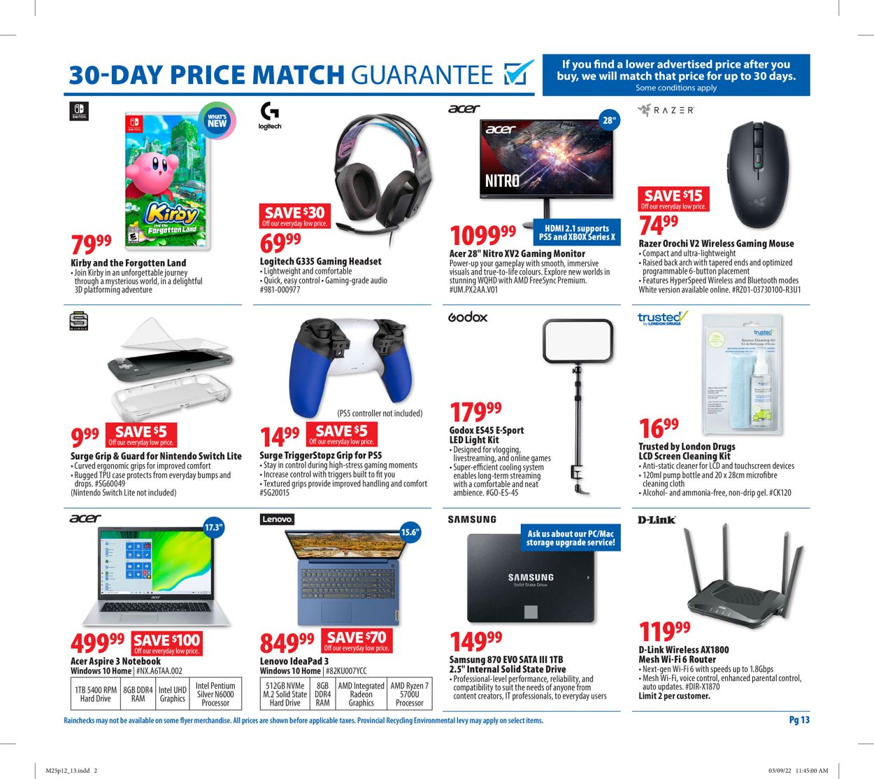 London Drugs Flyer - 03/25-03/30/2022 (Page 14)