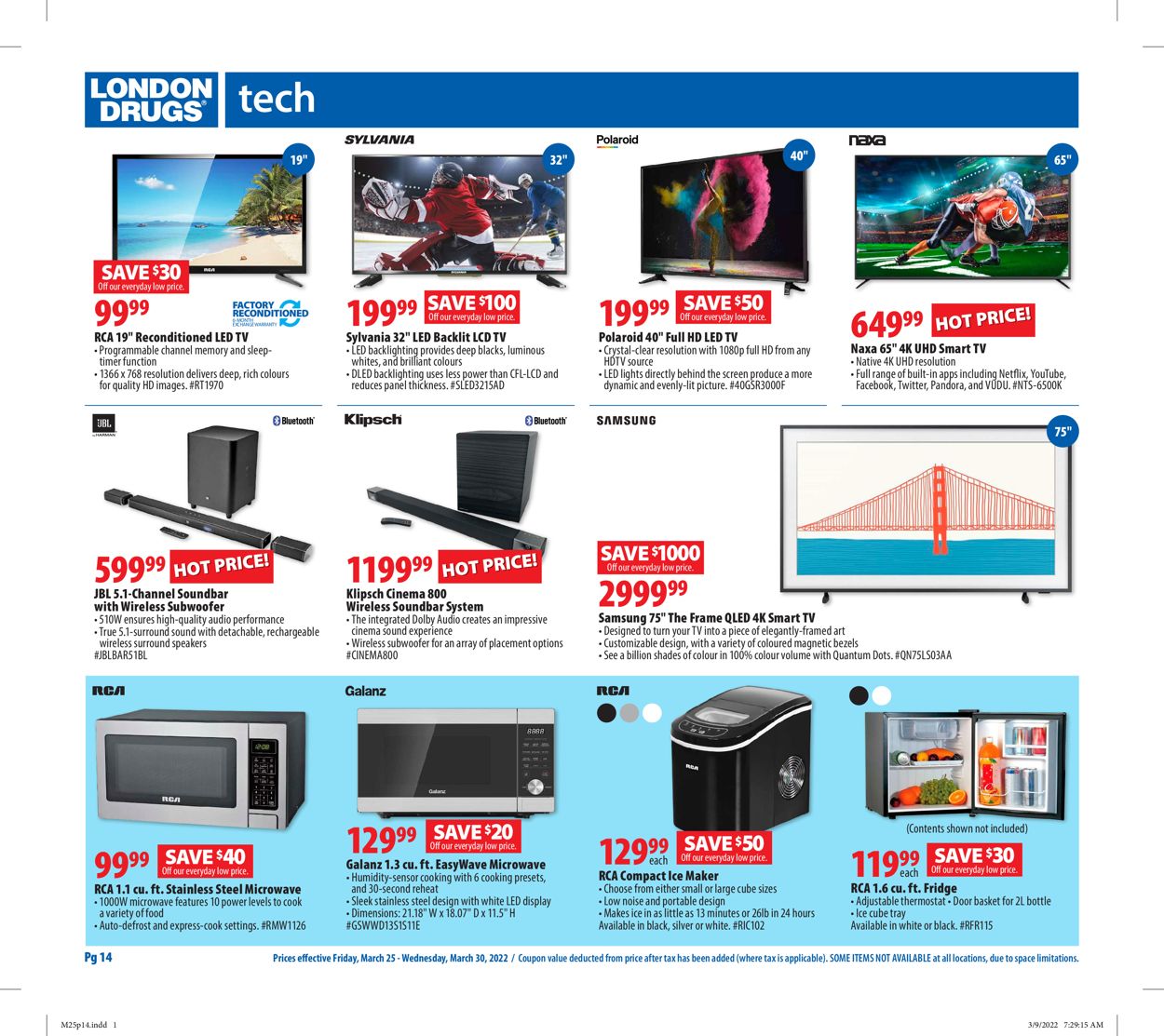 London Drugs Flyer - 03/25-03/30/2022 (Page 15)