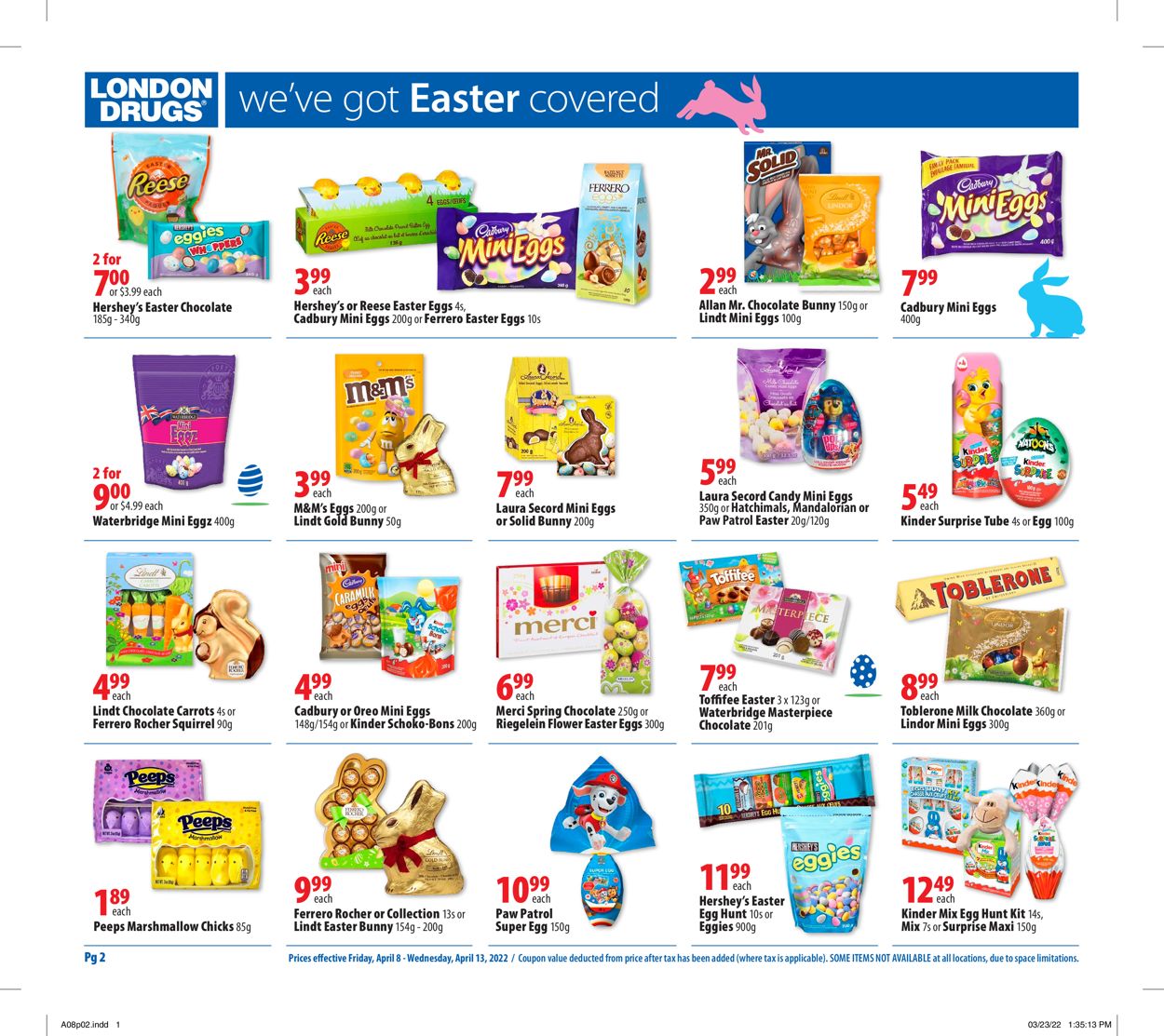 London Drugs EASTER 2022 Flyer - 04/08-04/13/2022 (Page 2)