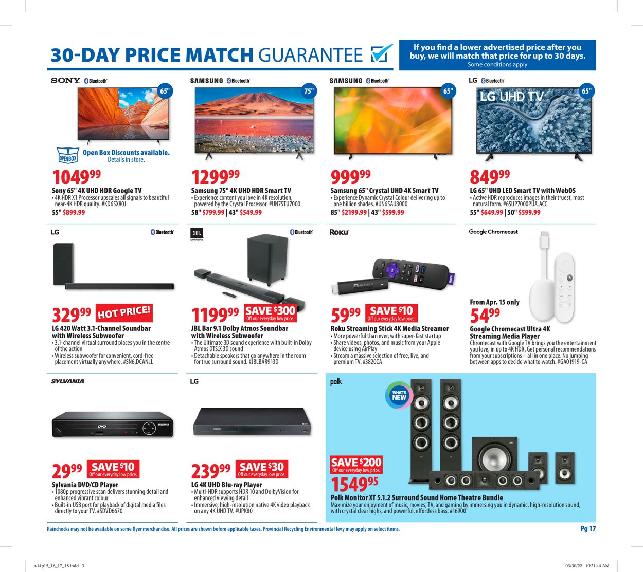 London Drugs EASTER 2022 Flyer - 04/14-04/20/2022 (Page 17)