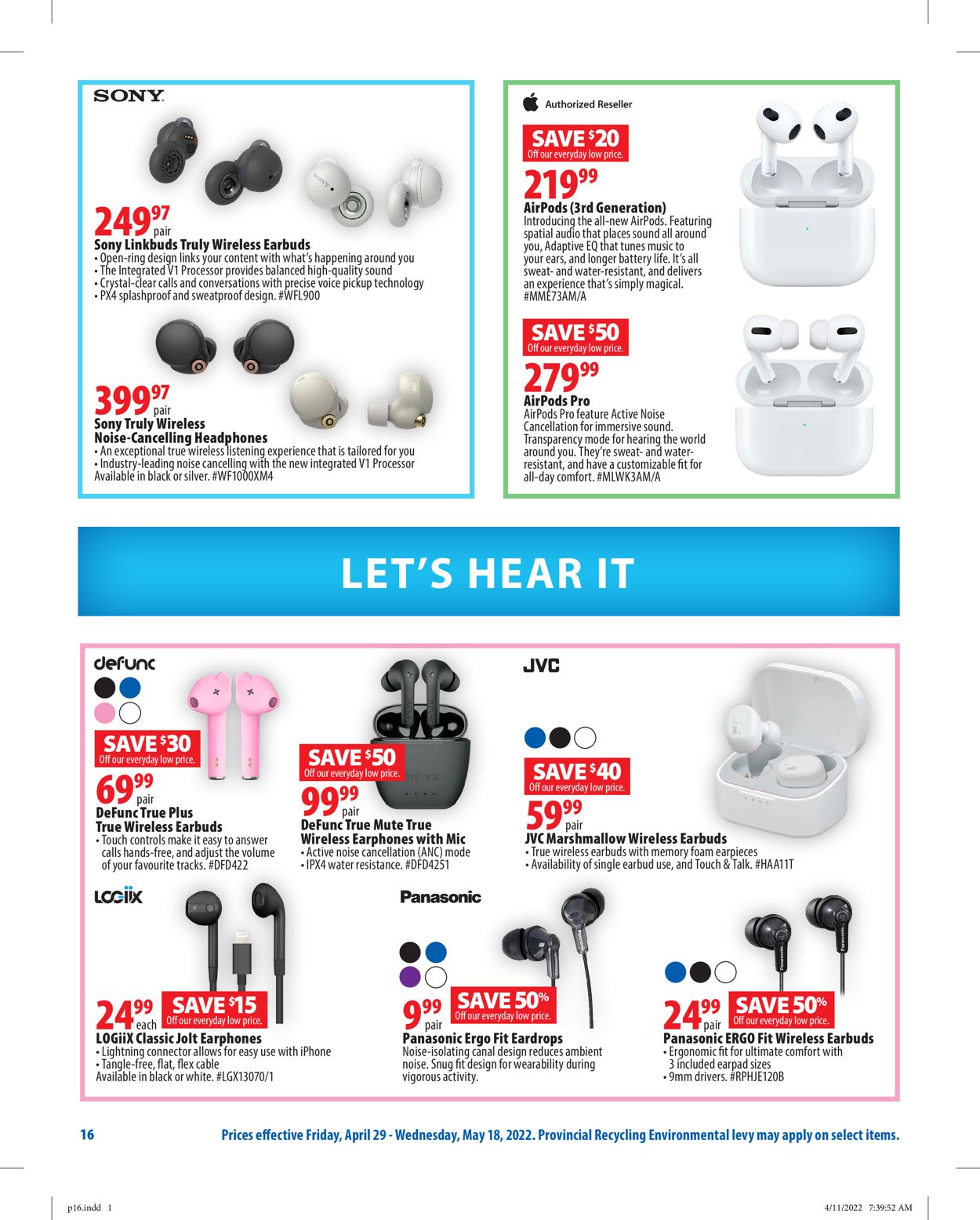 London Drugs Flyer - 04/29-05/18/2022 (Page 16)