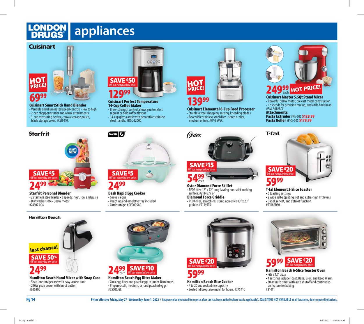London Drugs Flyer - 05/27-06/01/2022 (Page 14)