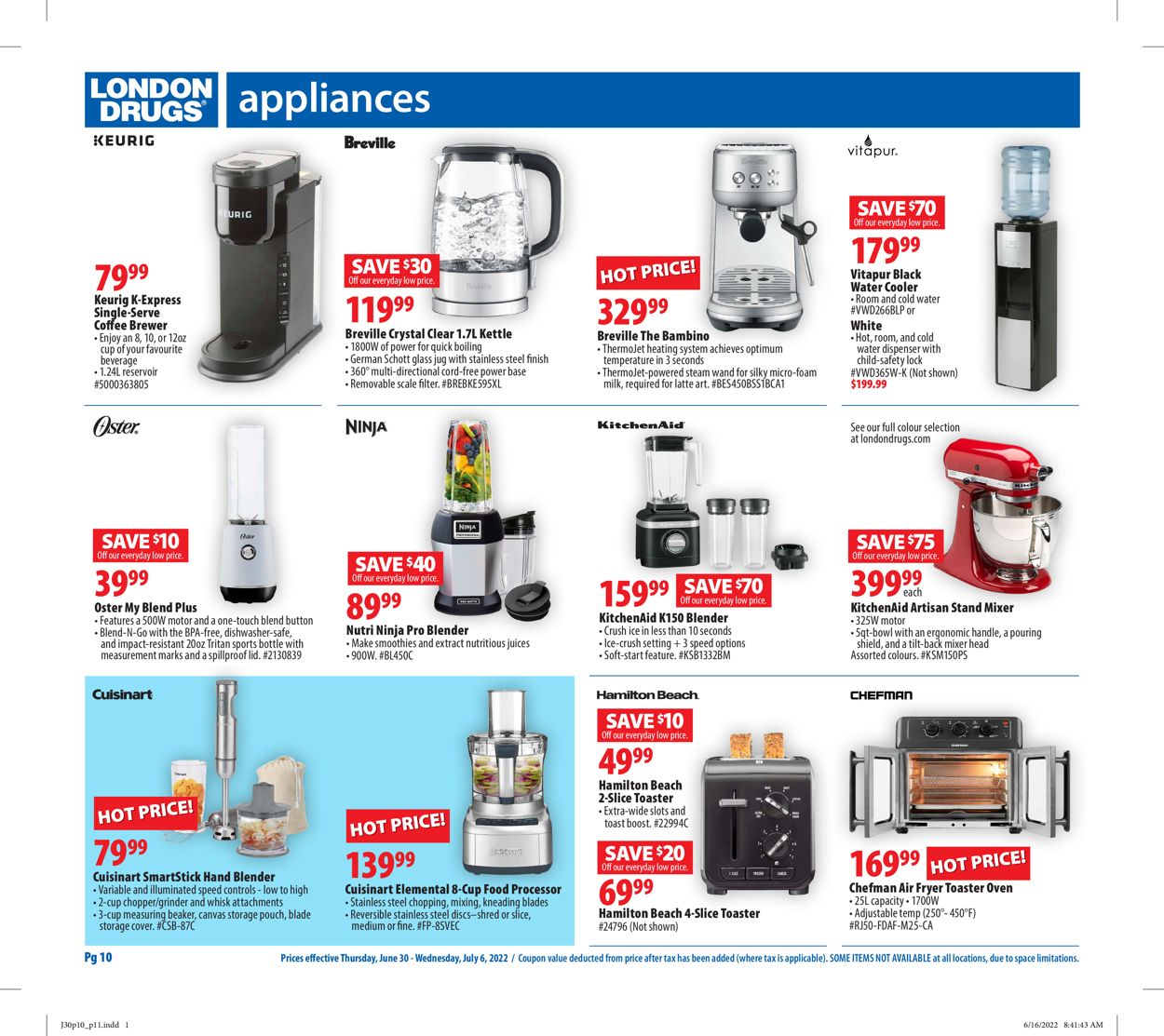 London Drugs Flyer - 06/30-07/06/2022 (Page 10)