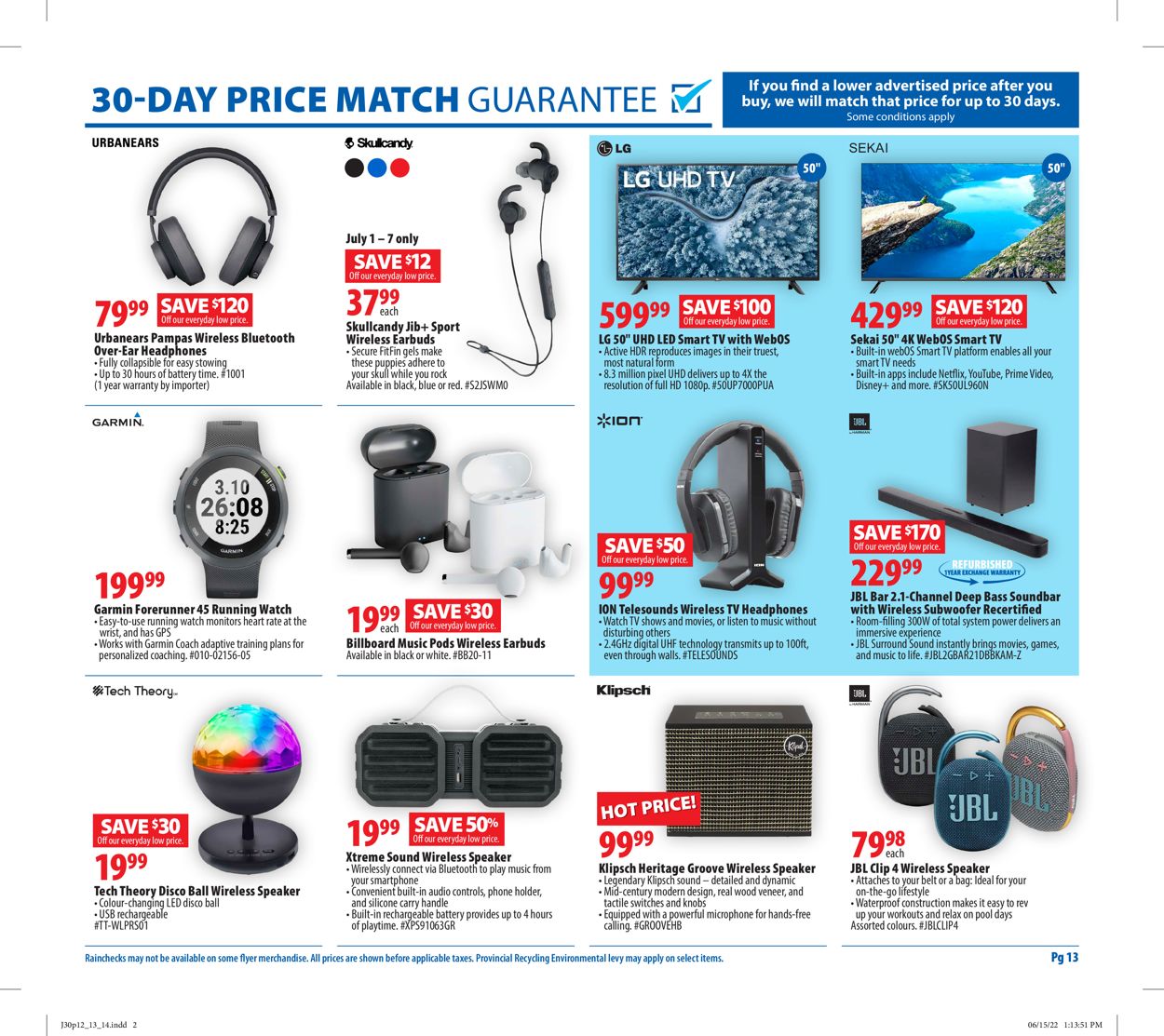 London Drugs Flyer - 06/30-07/06/2022 (Page 13)