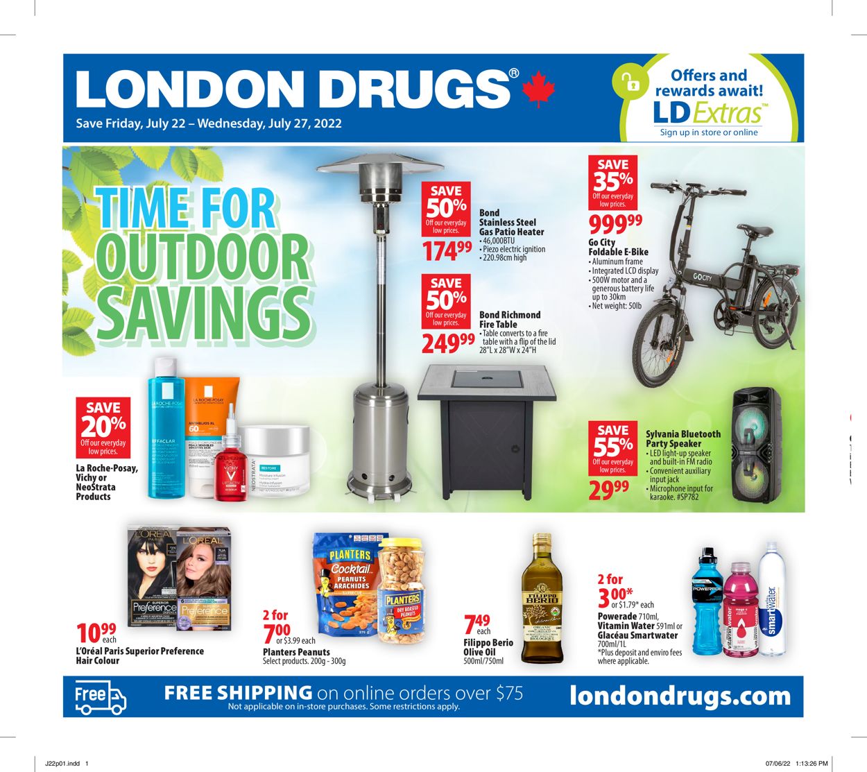 London Drugs Flyer - 07/22-07/27/2022