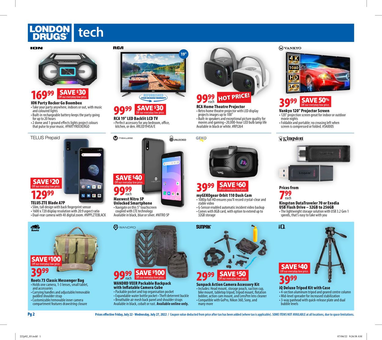 London Drugs Flyer - 07/22-07/27/2022 (Page 2)