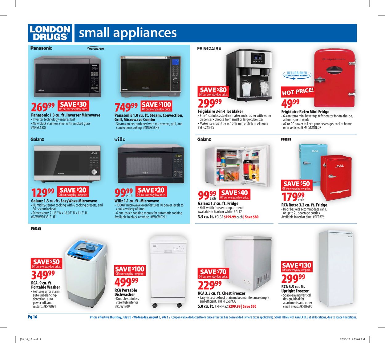 London Drugs Flyer - 07/28-08/03/2022 (Page 16)