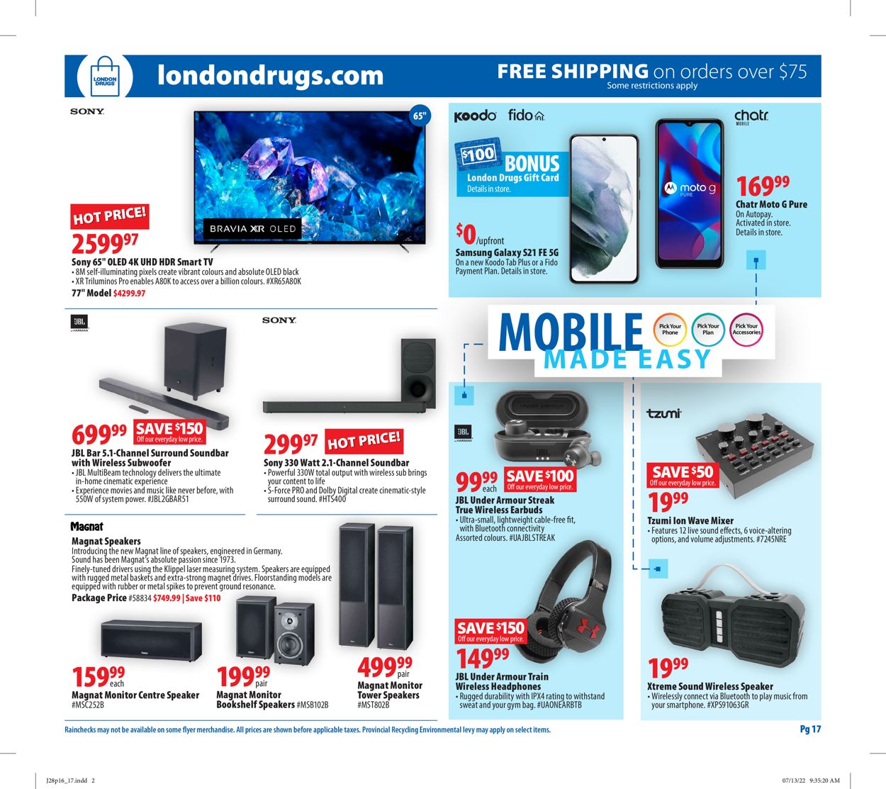 London Drugs Flyer - 07/28-08/03/2022 (Page 17)