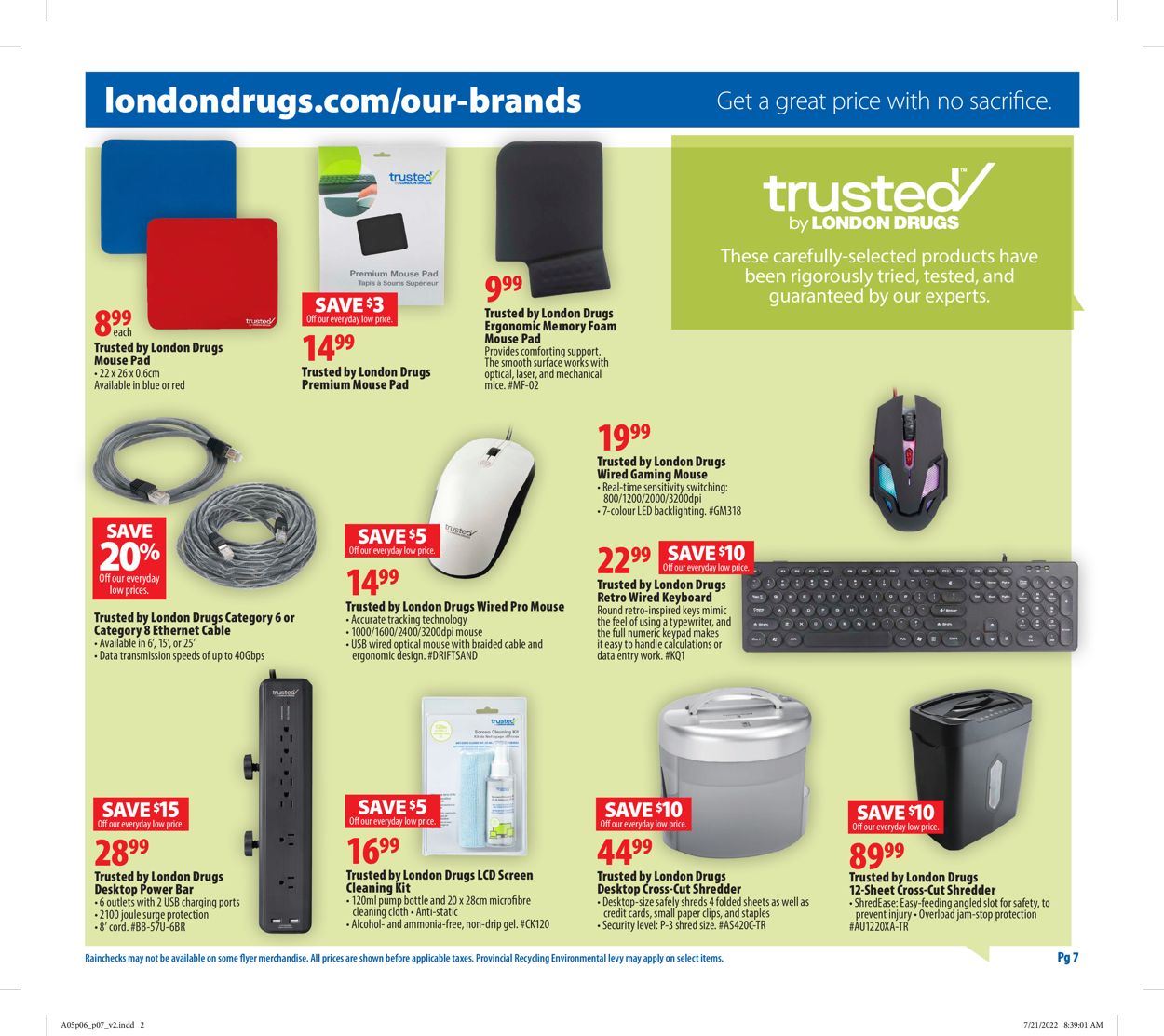 London Drugs Flyer - 08/05-08/10/2022 (Page 7)