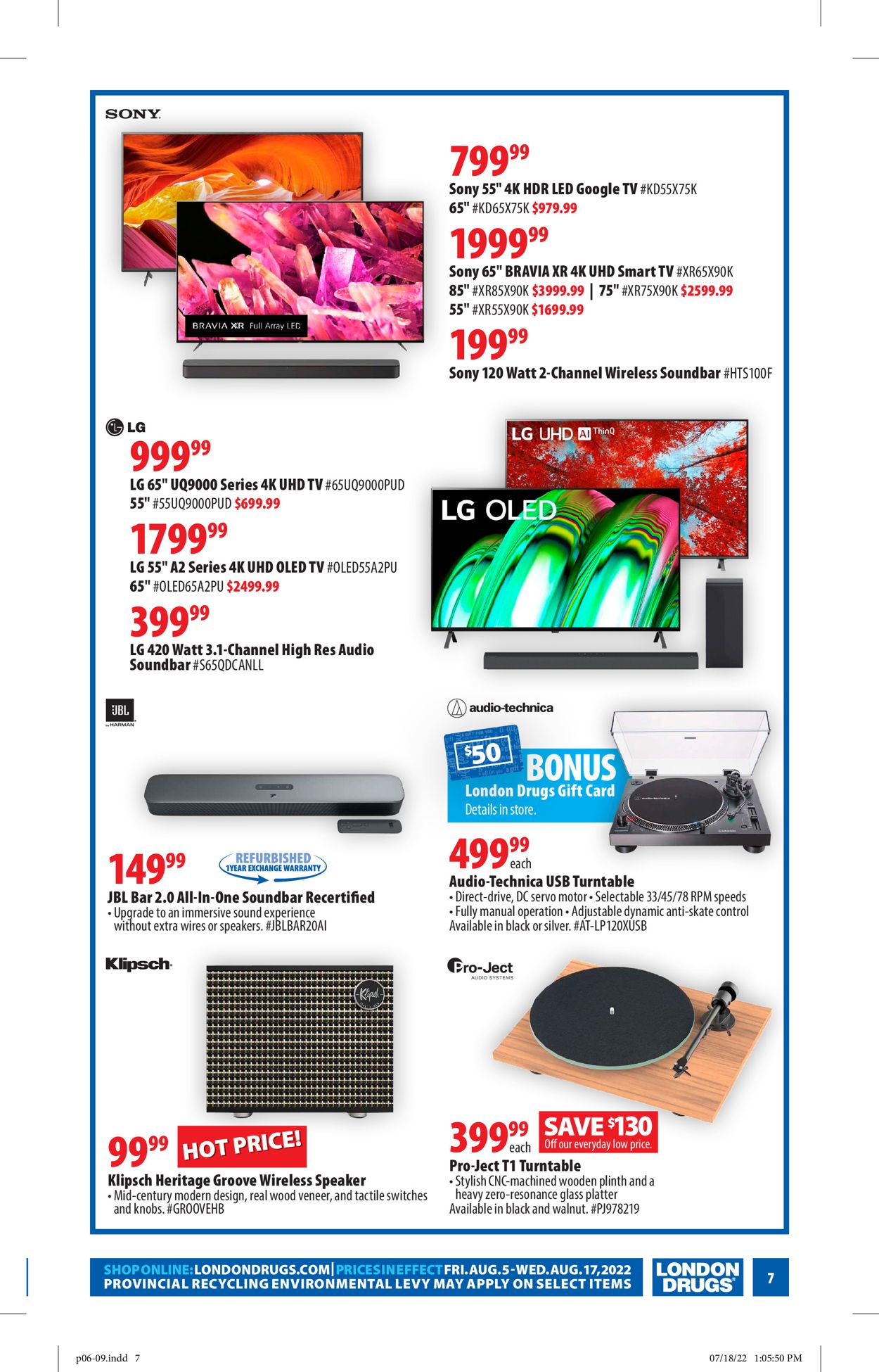 London Drugs Flyer - 08/05-08/17/2022 (Page 7)