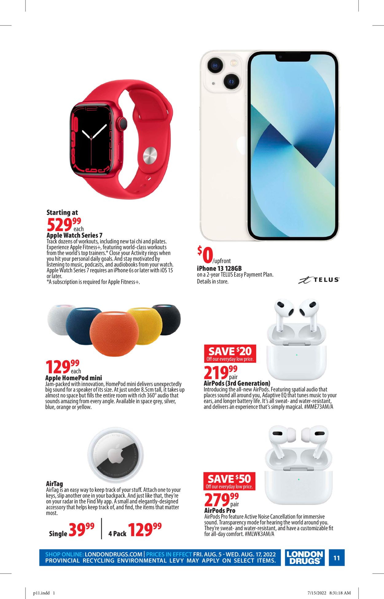 London Drugs Flyer - 08/05-08/17/2022 (Page 11)
