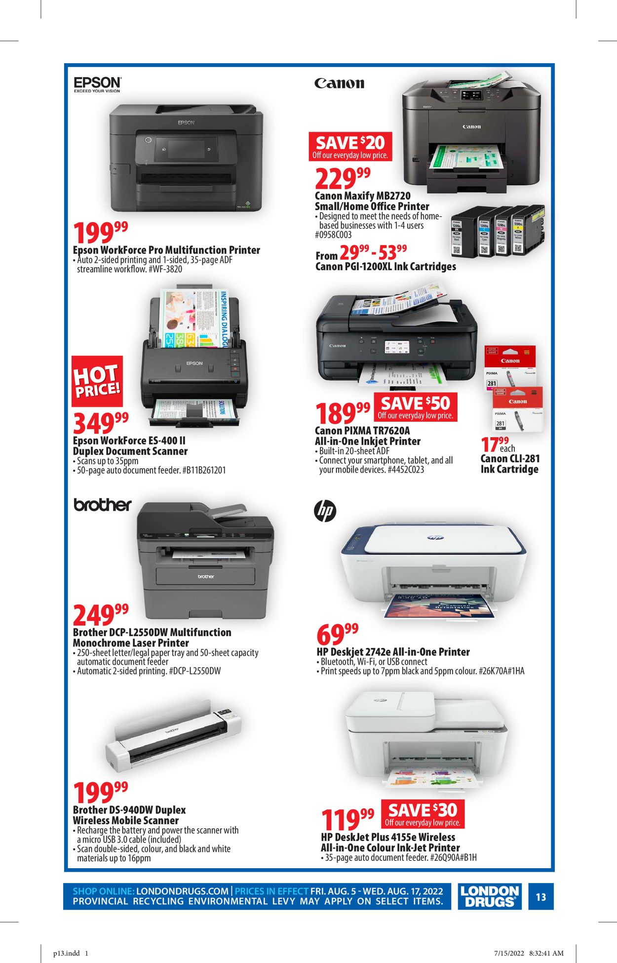 London Drugs Flyer - 08/05-08/17/2022 (Page 13)