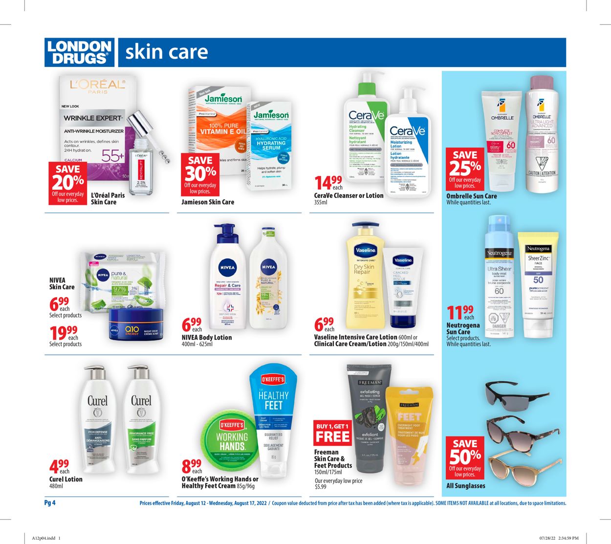 London Drugs Flyer - 08/12-08/17/2022 (Page 4)