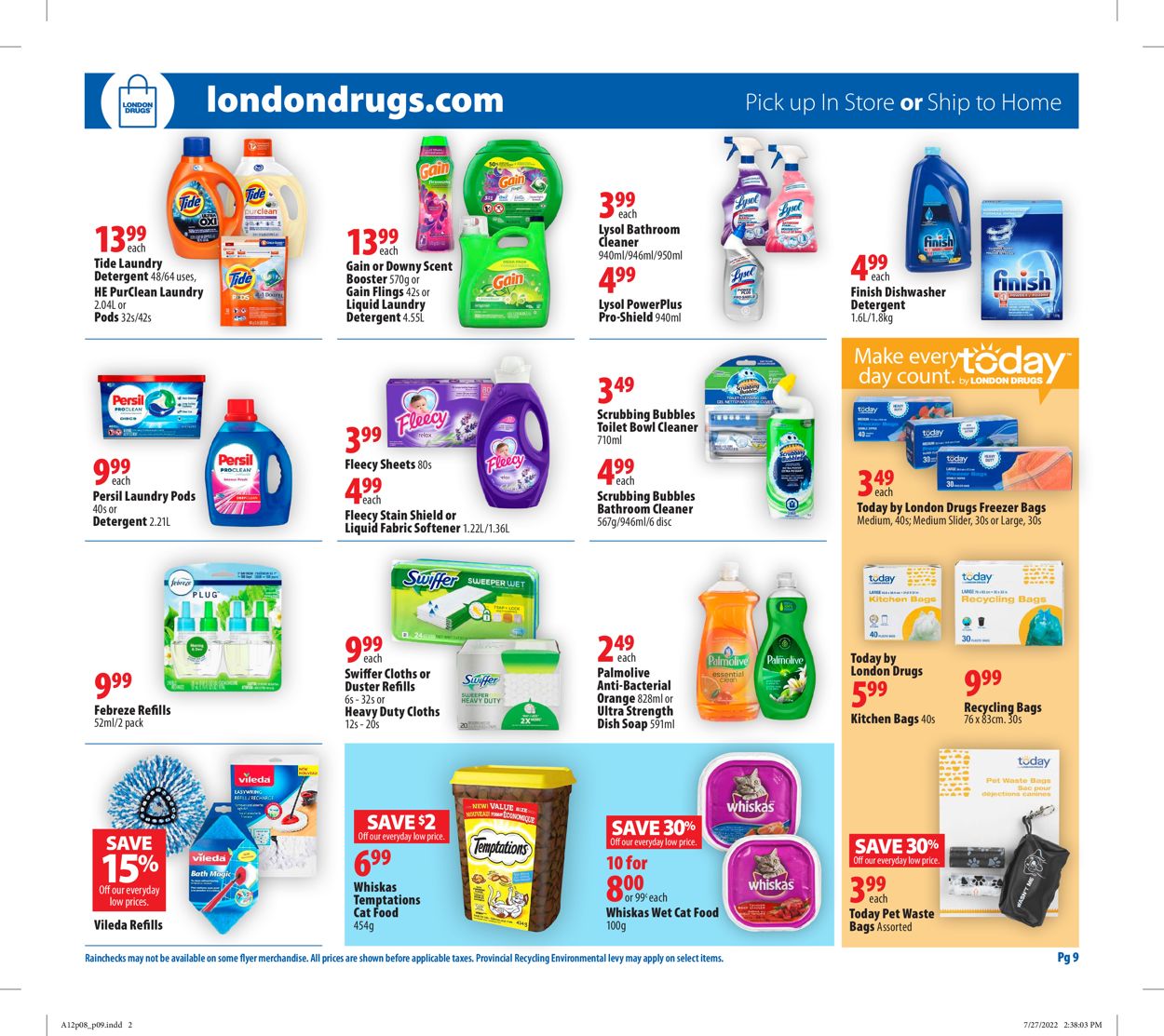 London Drugs Flyer - 08/12-08/17/2022 (Page 9)