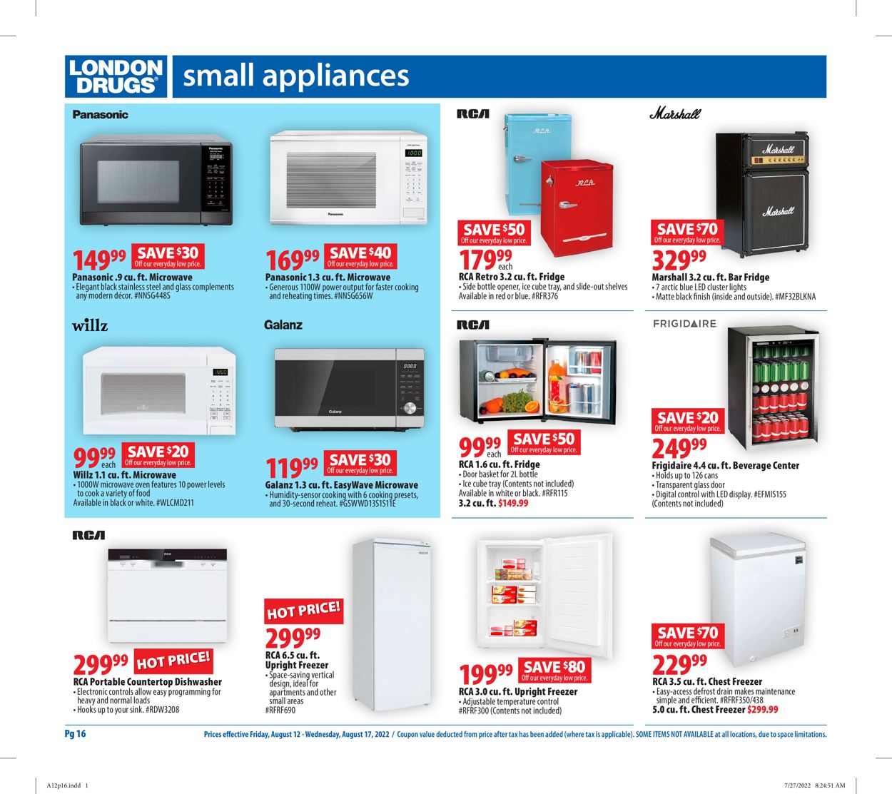 London Drugs Flyer - 08/12-08/17/2022 (Page 16)