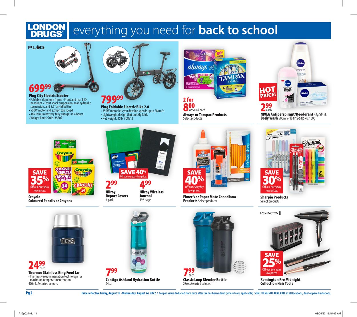 London Drugs Flyer - 08/19-08/24/2022 (Page 3)