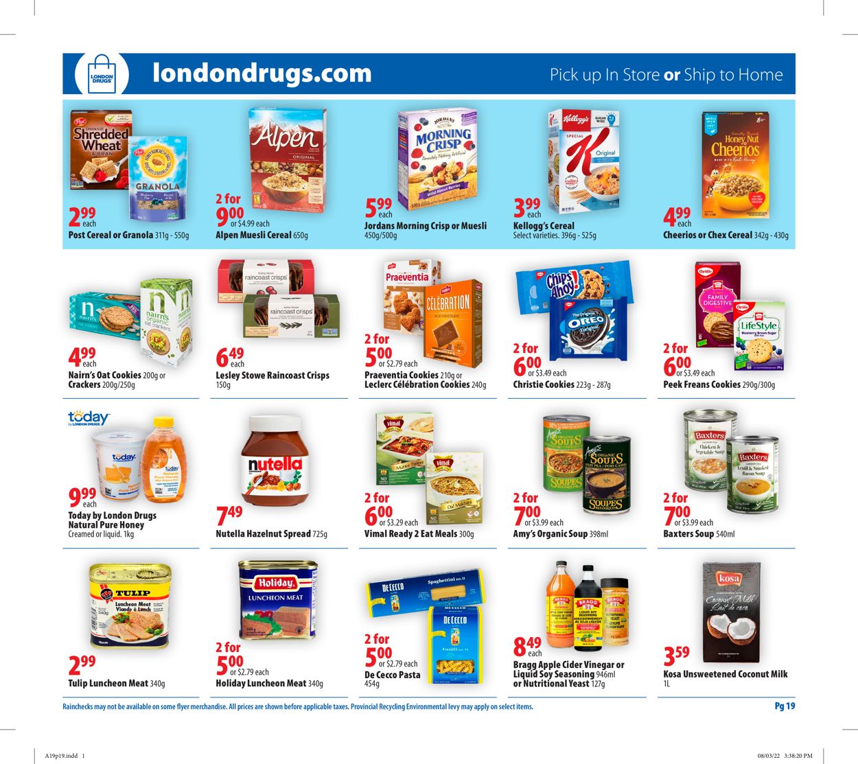 London Drugs Flyer - 08/19-08/24/2022 (Page 20)