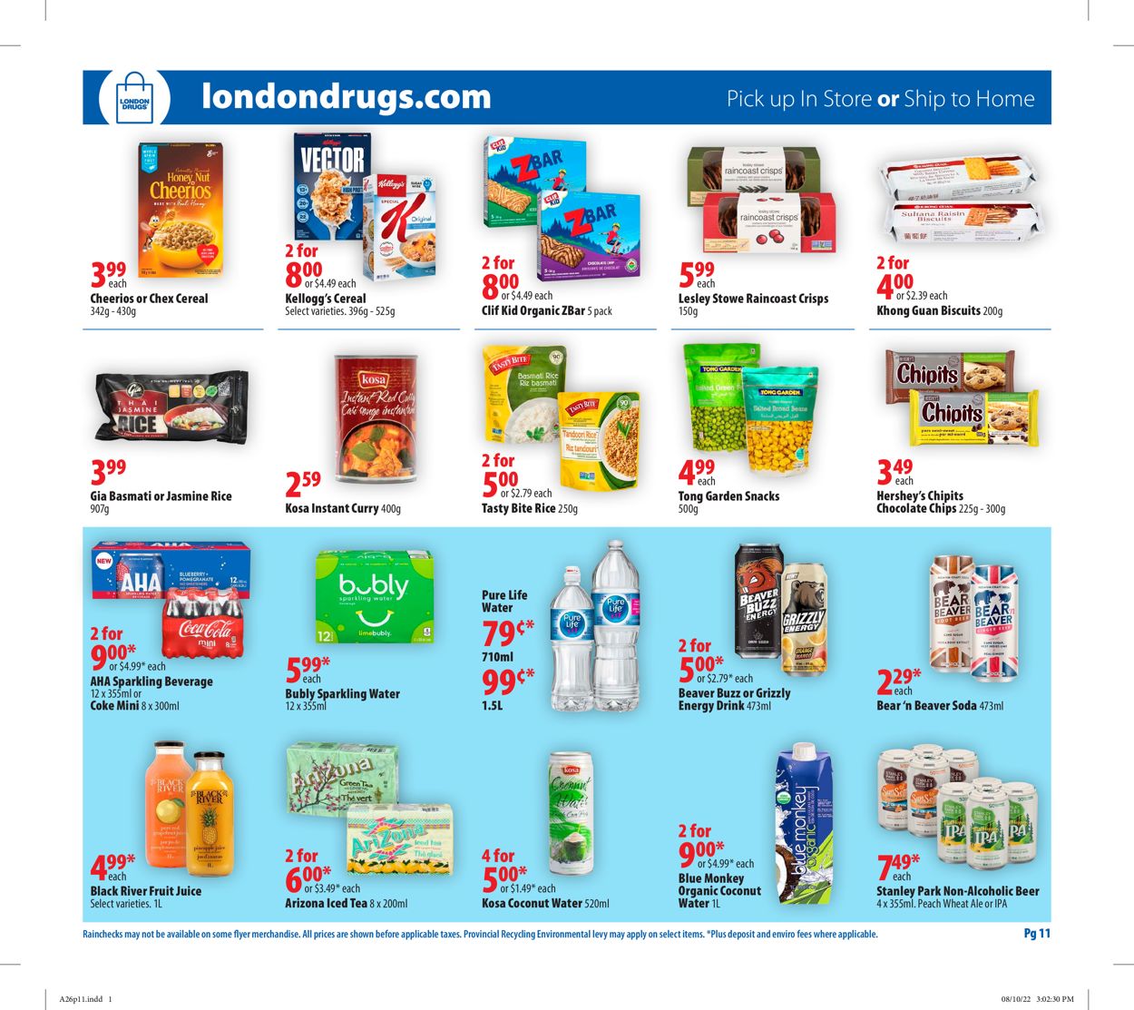 London Drugs Flyer - 08/26-08/31/2022 (Page 12)