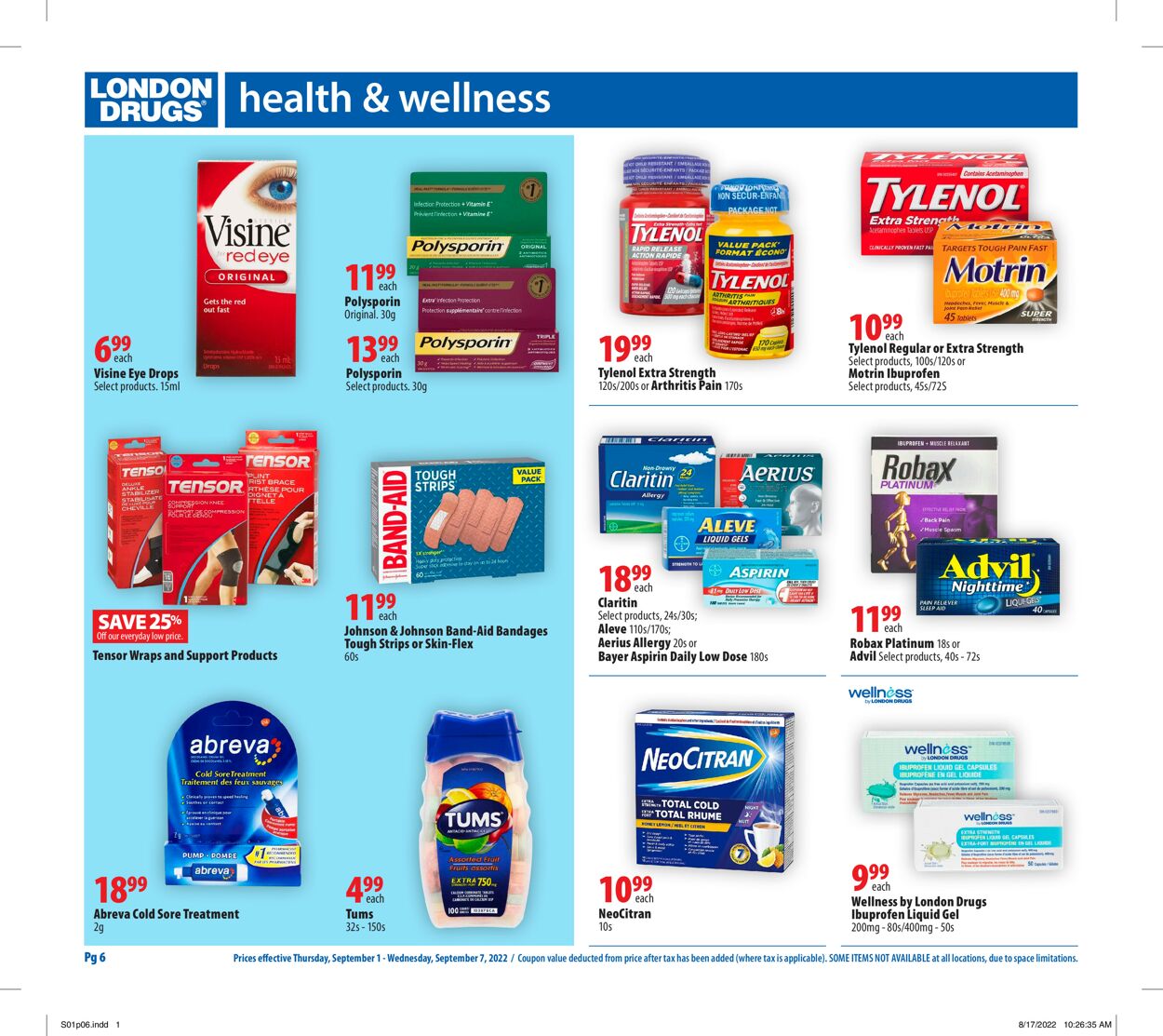 London Drugs Flyer - 09/01-09/07/2022 (Page 7)