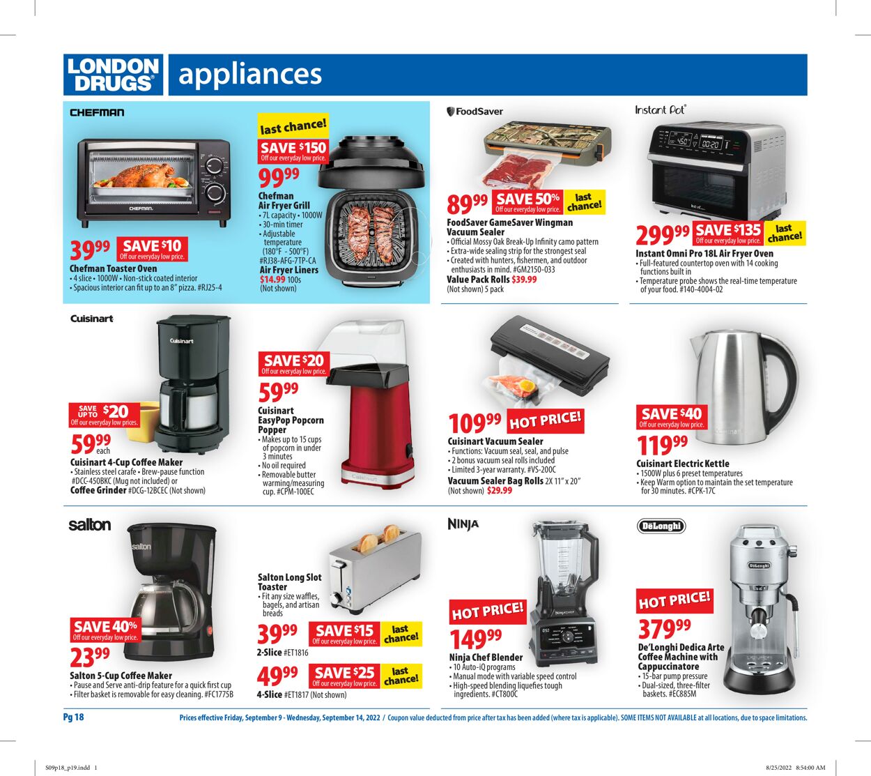 London Drugs Flyer - 09/09-09/14/2022 (Page 19)