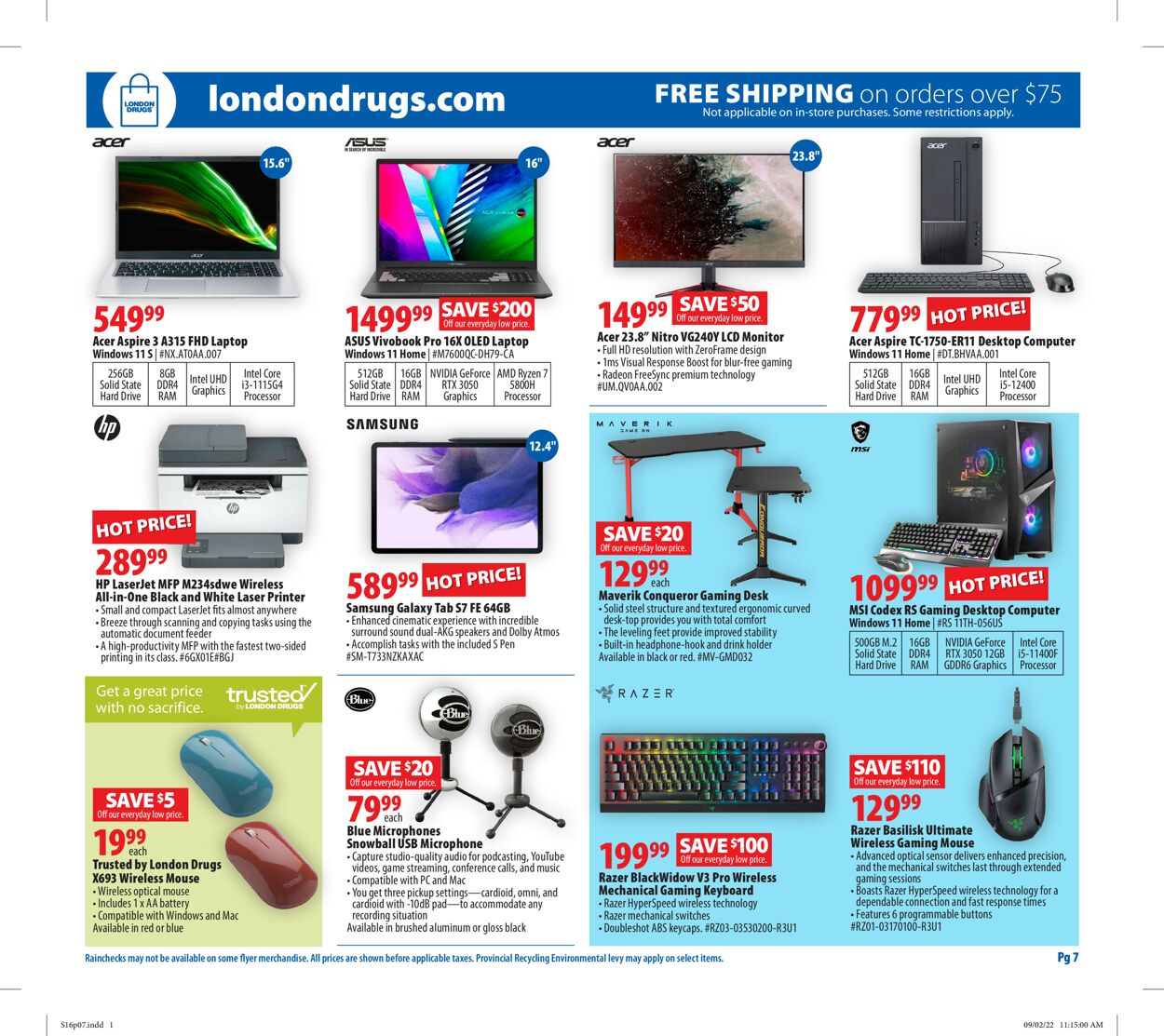 London Drugs Flyer - 09/16-09/21/2022 (Page 8)