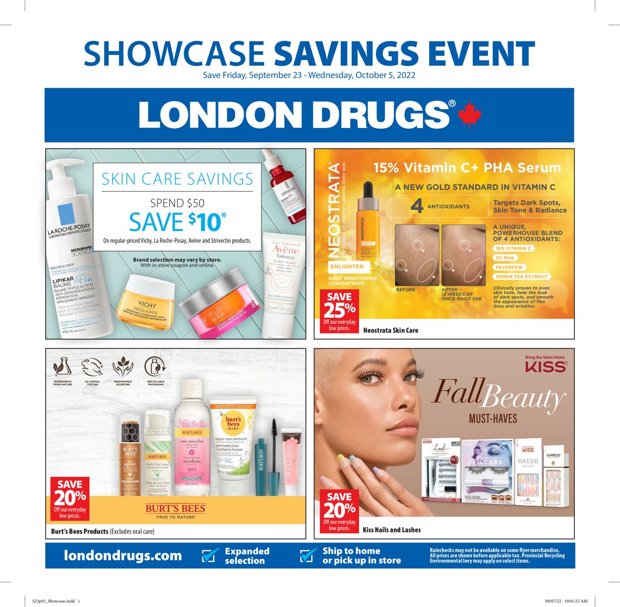 London Drugs Flyer - 09/23-10/05/2022