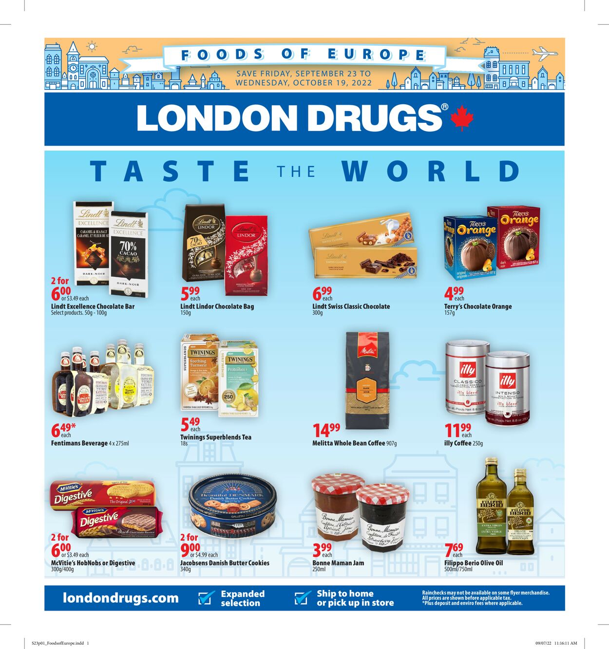 London Drugs Flyer - 09/23-10/19/2022