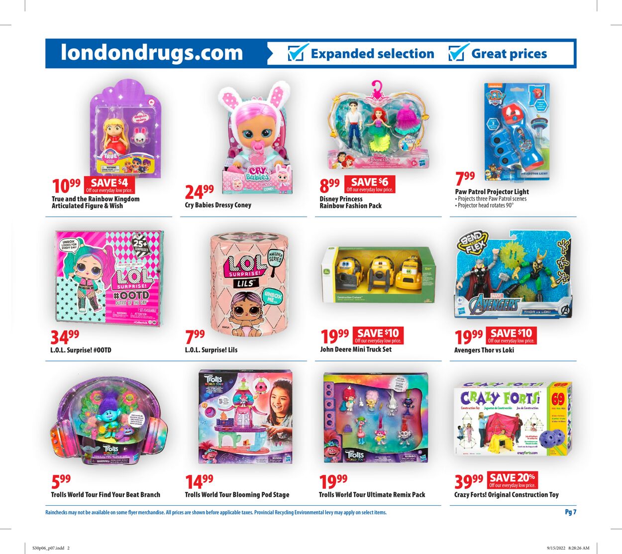 London Drugs Flyer - 09/30-10/05/2022 (Page 8)