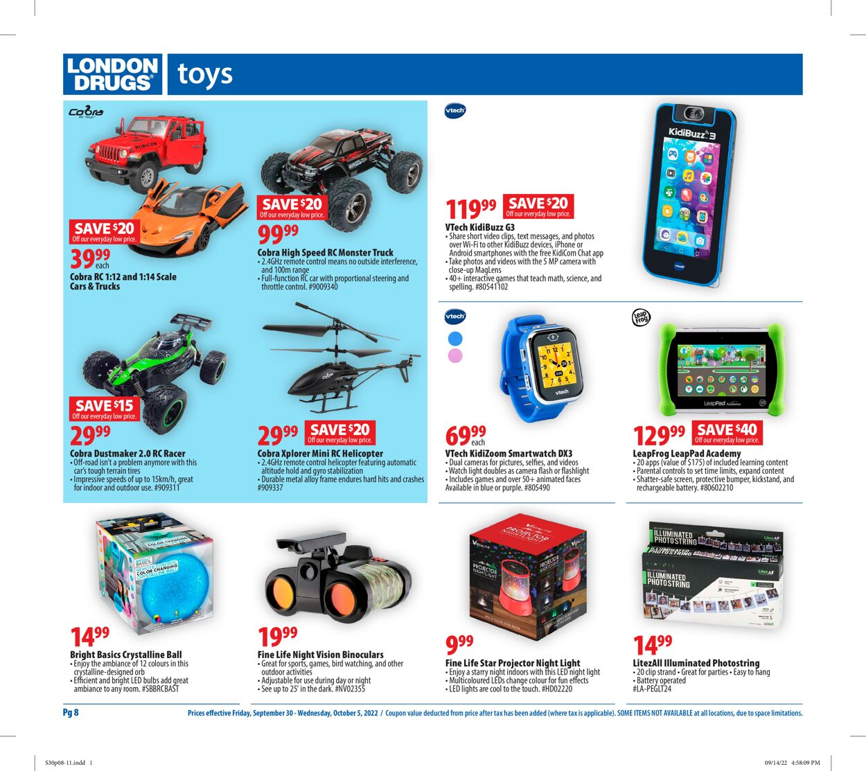 London Drugs Flyer - 09/30-10/05/2022 (Page 9)