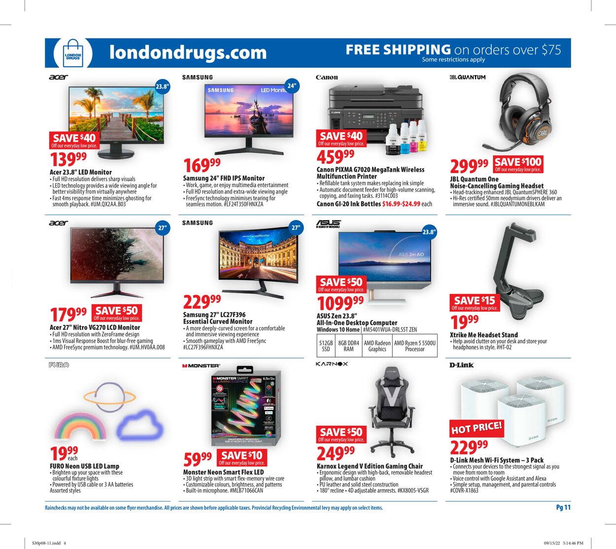 London Drugs Flyer - 09/30-10/05/2022 (Page 12)
