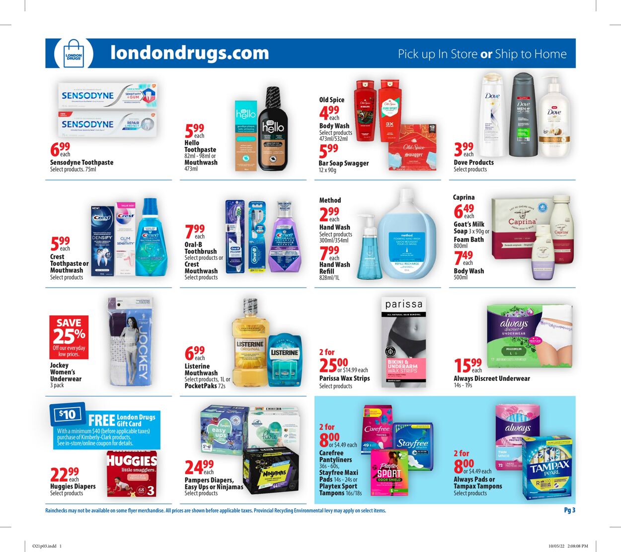 London Drugs Flyer - 10/21-10/26/2022 (Page 3)