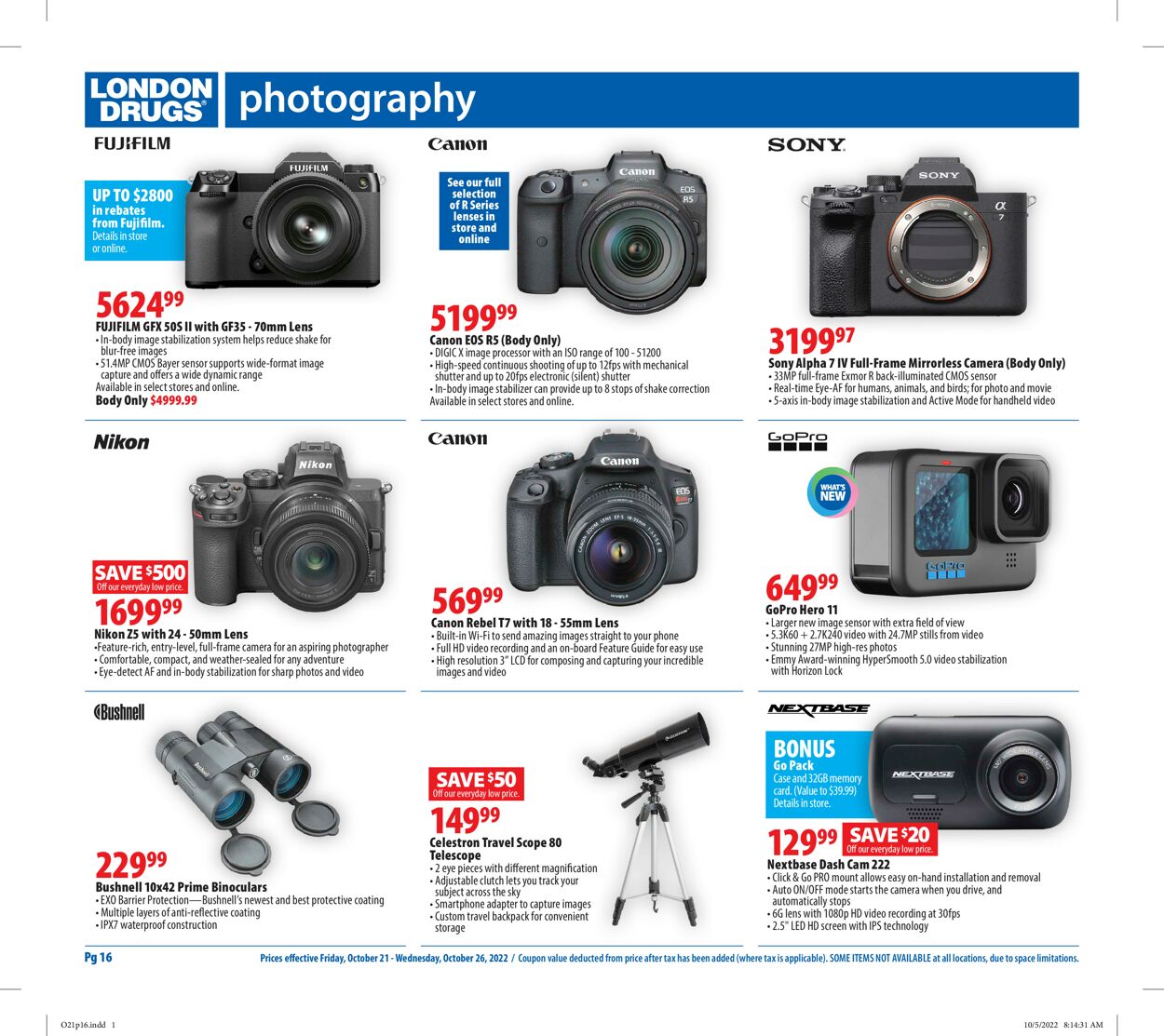 London Drugs Flyer - 10/21-10/26/2022 (Page 16)