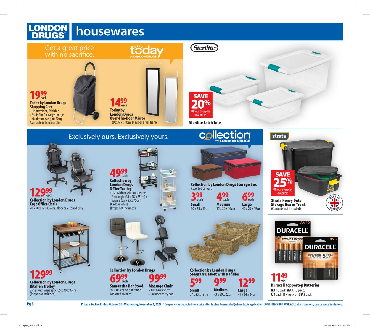 London Drugs Flyer - 10/28-11/02/2022 (Page 8)