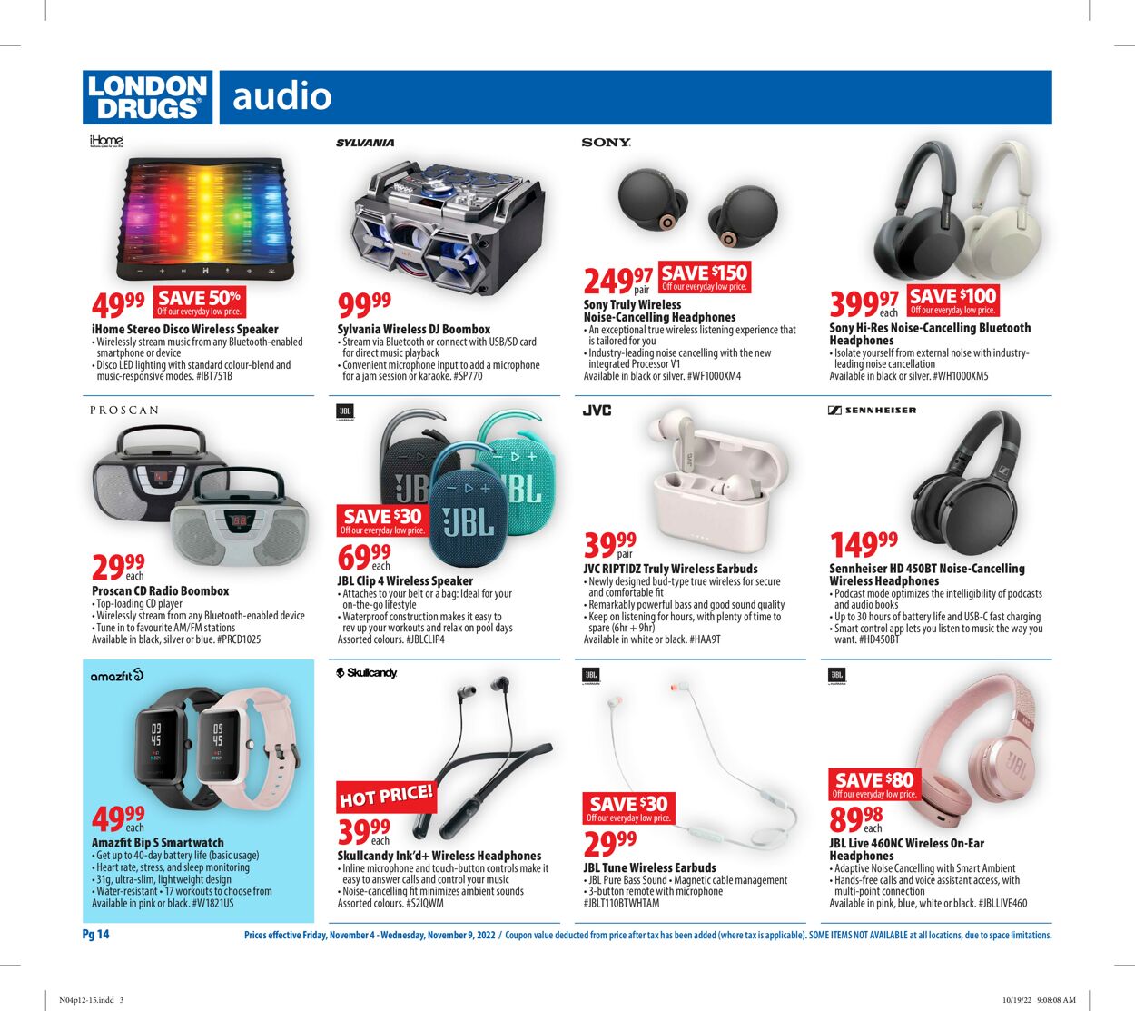 London Drugs Flyer - 11/04-11/09/2022 (Page 14)