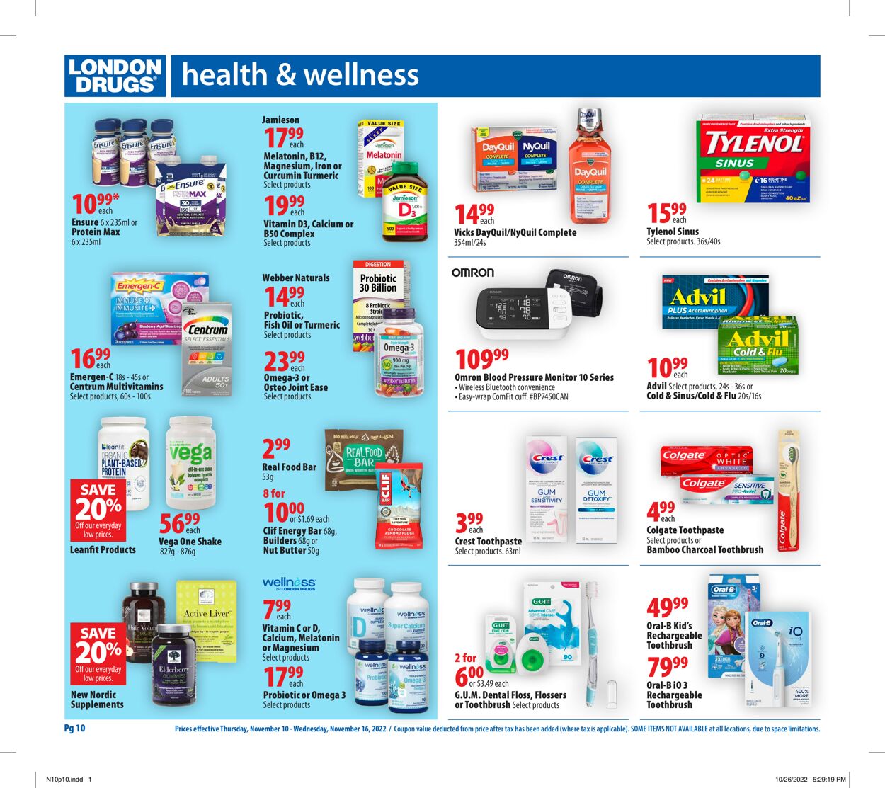London Drugs Flyer - 11/10-11/16/2022 (Page 10)
