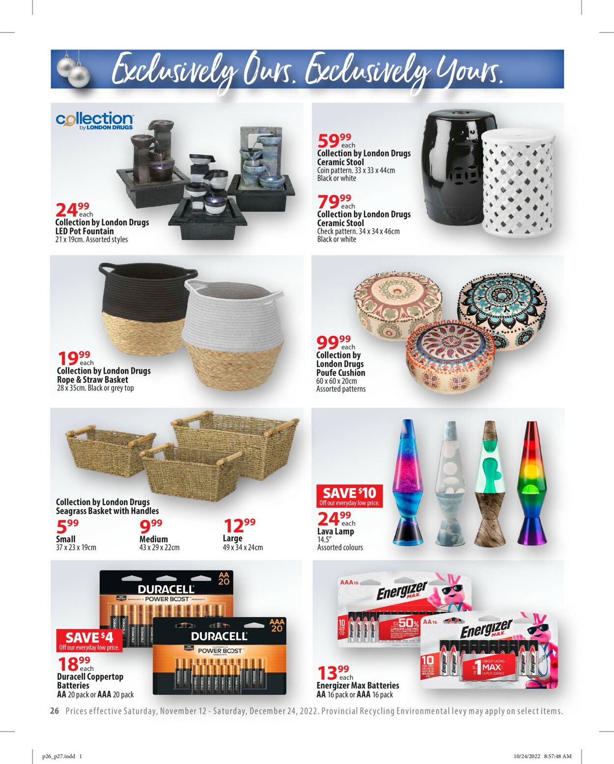 London Drugs Flyer - 11/12-12/24/2022 (Page 26)