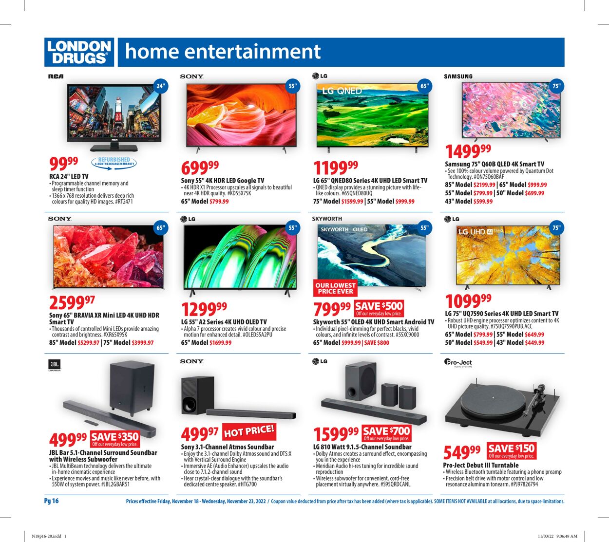 London Drugs Flyer - 11/18-11/23/2022 (Page 16)
