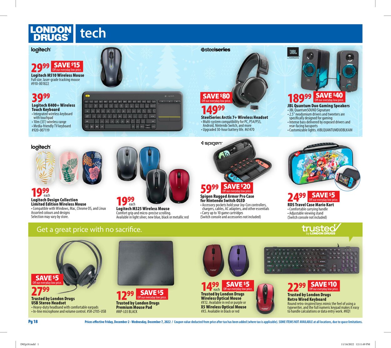 London Drugs Flyer - 12/02-12/07/2022 (Page 18)