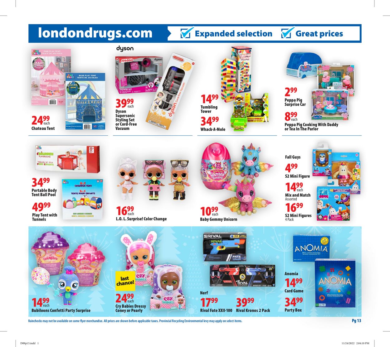 London Drugs Flyer - 12/09-12/14/2022 (Page 13)