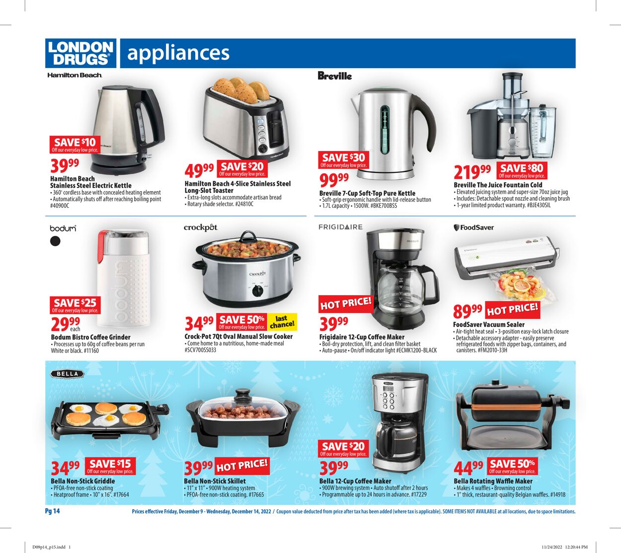 London Drugs Flyer - 12/09-12/14/2022 (Page 14)