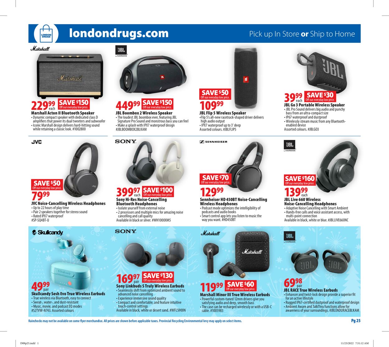 London Drugs Flyer - 12/09-12/14/2022 (Page 25)