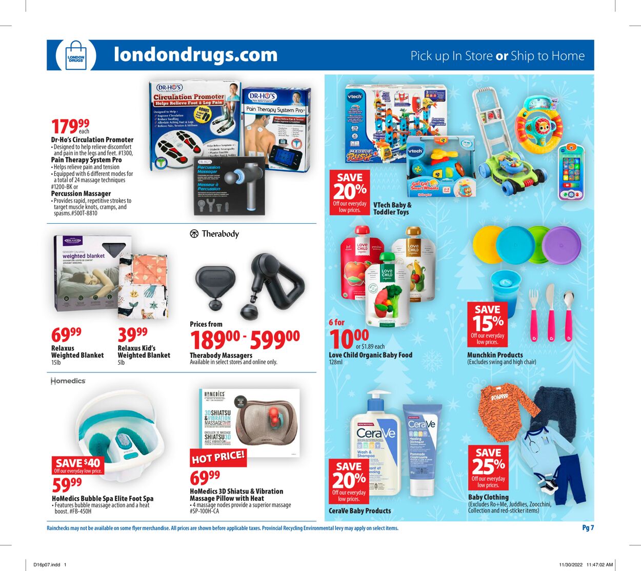 London Drugs Flyer - 12/16-12/21/2022 (Page 7)