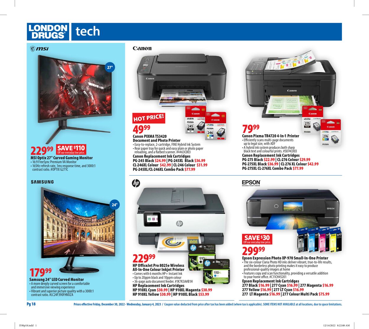 London Drugs Flyer - 12/30-01/04/2023 (Page 18)