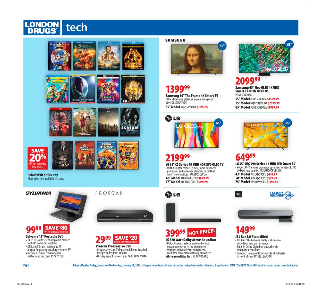 London Drugs Flyer - 01/06-01/11/2023 (Page 8)