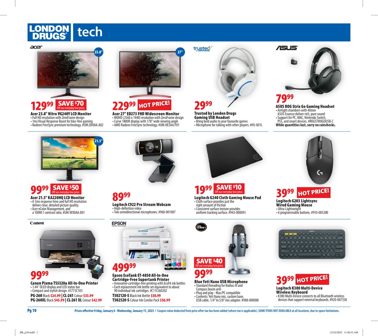London Drugs Flyer - 01/06-01/11/2023 (Page 10)