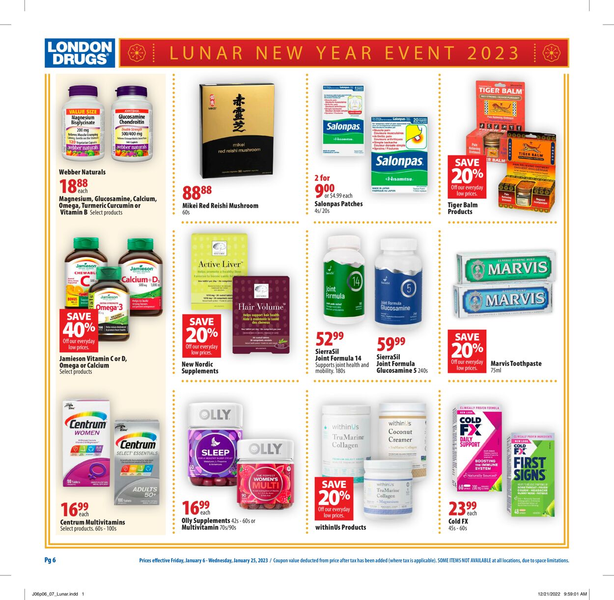 London Drugs Flyer - 01/06-01/25/2023 (Page 6)