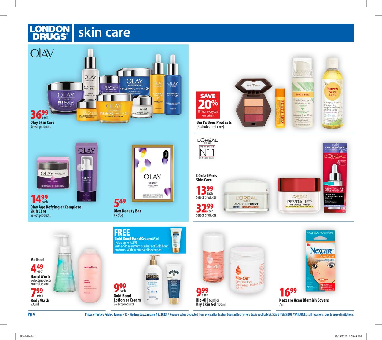 London Drugs Flyer - 01/13-01/18/2023 (Page 4)